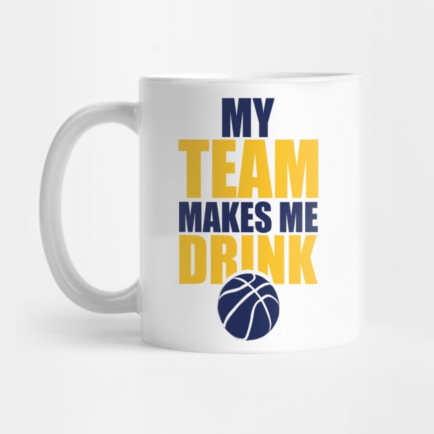 NBA Indiana Pacers Drink by SillyShirts